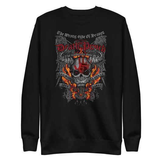 Five Finger Death Punch - Wrong or Righteous Sweatshirt HYPER iCONiC.