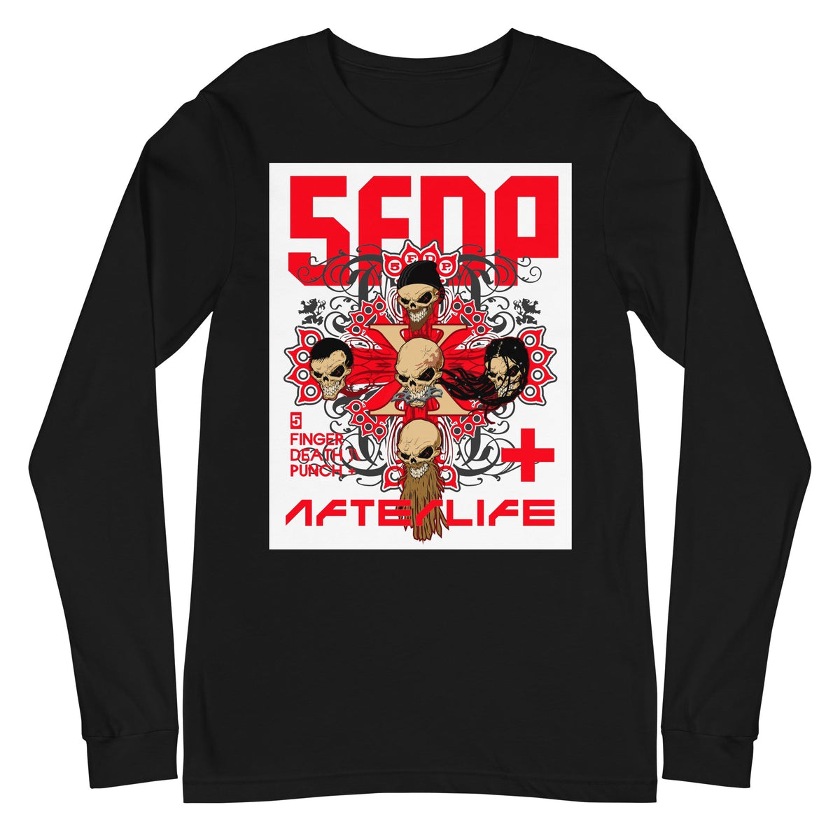 Five Finger Death Punch - 5X Long Sleeve T-Shirt HYPER iCONiC.