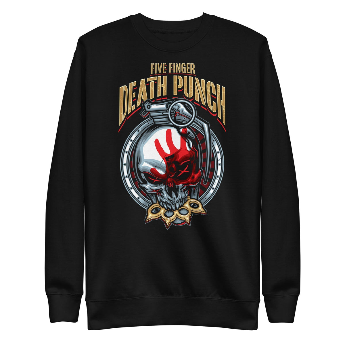 Five Finger Death Punch - Brass Knuckle Sweatshirt HYPER iCONiC.