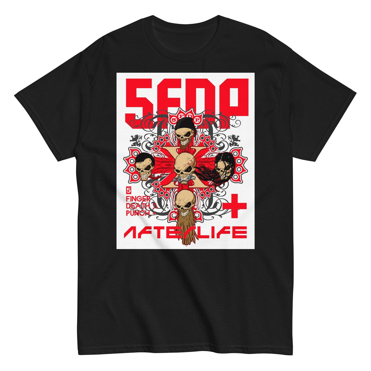 Five Finger Death Punch - 5X T-Shirt HYPER iCONiC.