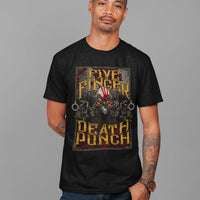 Five Finger Death Punch - Barrels Jumbo Print T-shirt HYPER iCONiC.