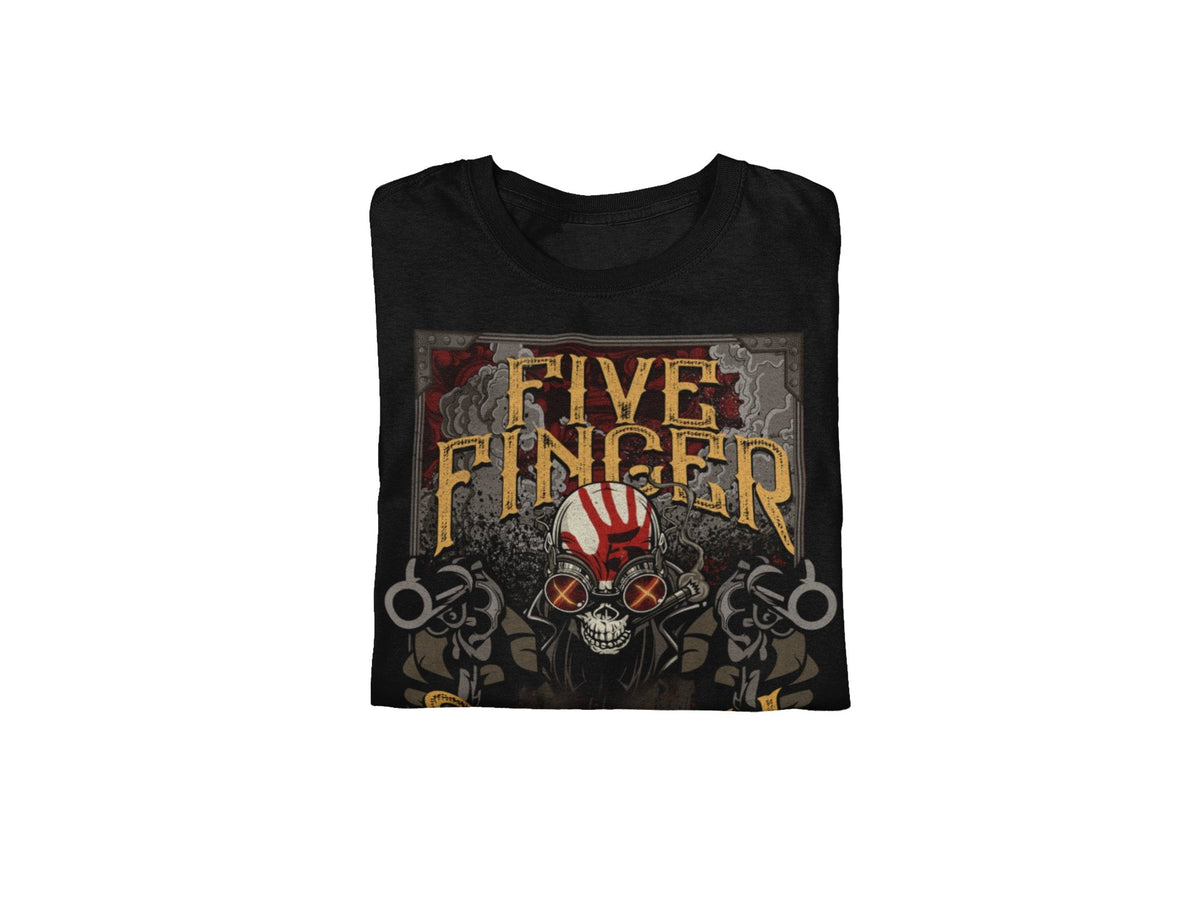 Five Finger Death Punch - Barrels Jumbo Print T-shirt HYPER iCONiC.