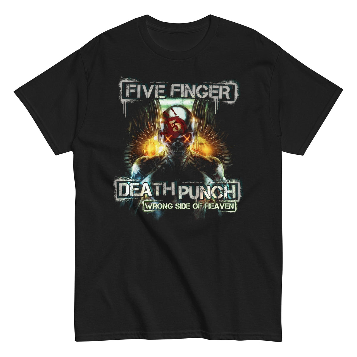 Five Finger Death Punch - Bot Heaven T-Shirt HYPER iCONiC.