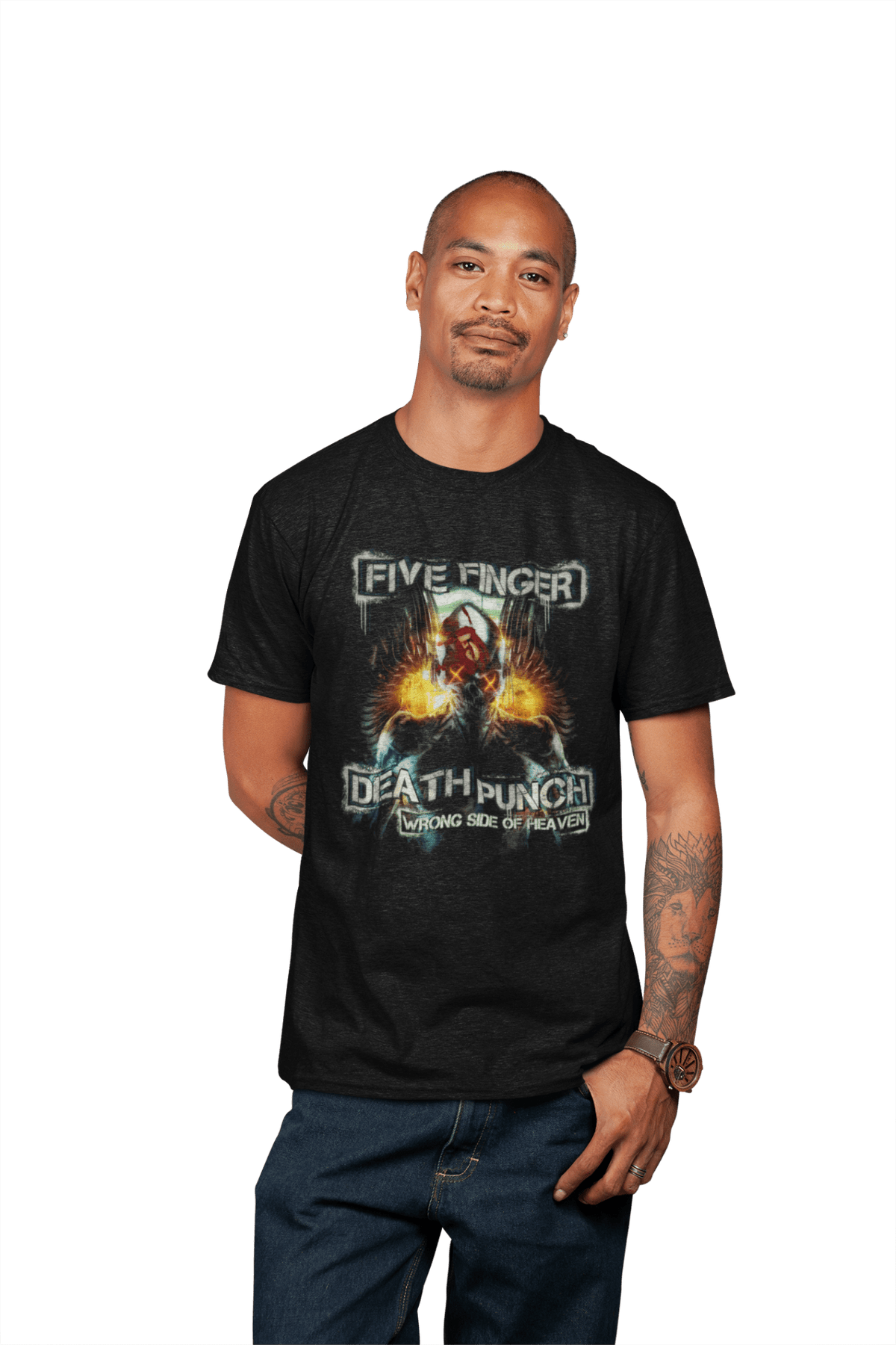 Five Finger Death Punch - Bot Heaven T-Shirt HYPER iCONiC.