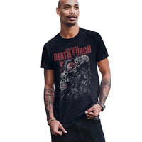 Five Finger Death Punch - Both Barrels Jumbo Print T-Shirt HYPER iCONiC.