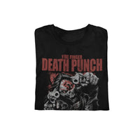 Five Finger Death Punch - Both Barrels Jumbo Print T-Shirt HYPER iCONiC.