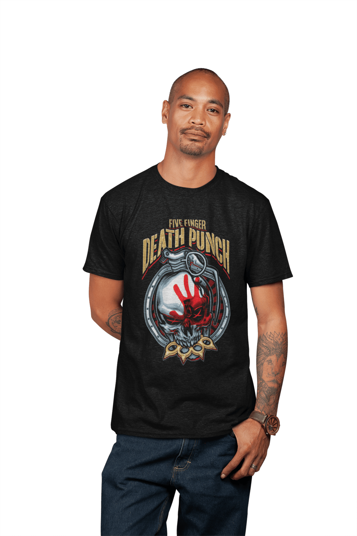 Five Finger Death Punch - Brass Knuckle T-Shirt HYPER iCONiC.