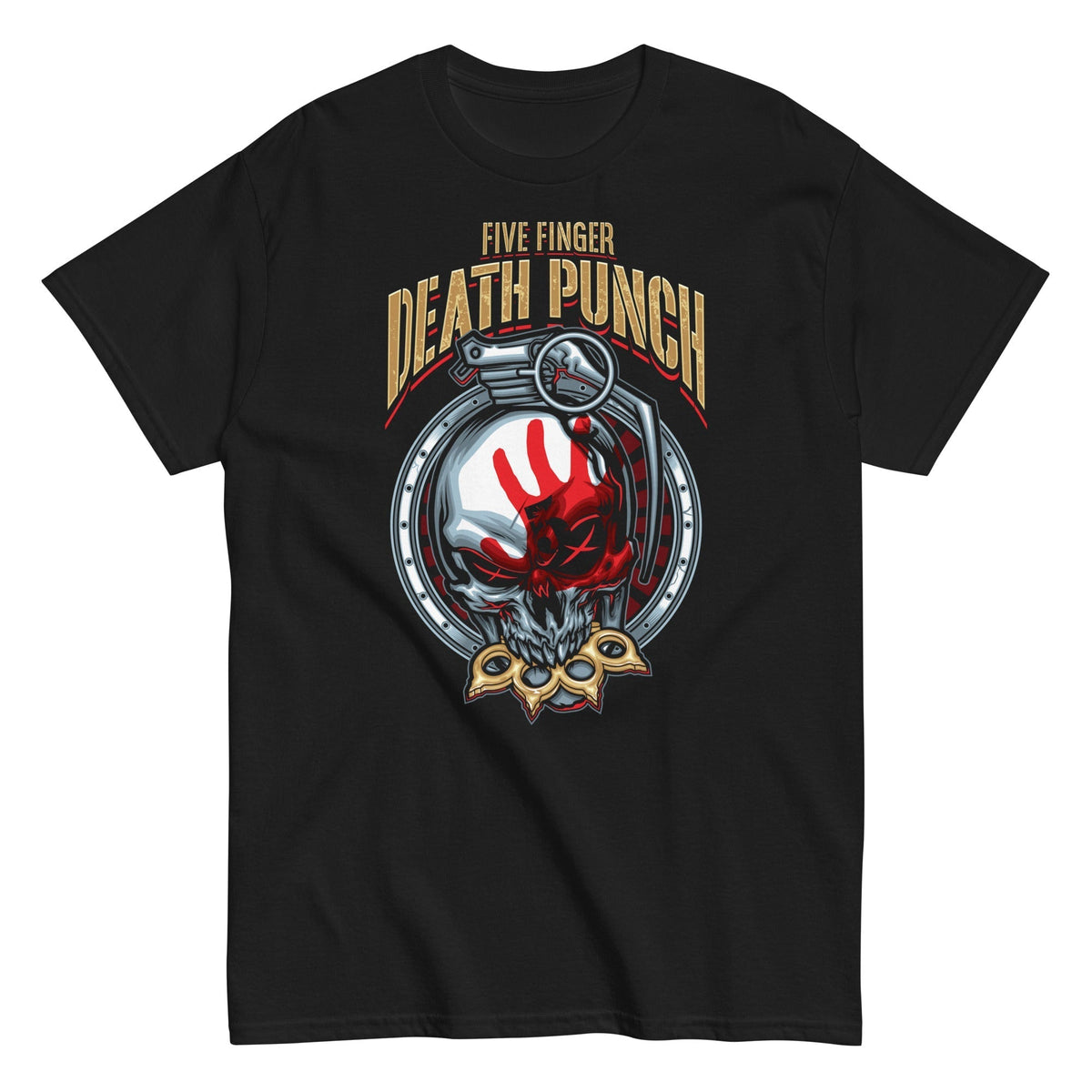 Five Finger Death Punch - Brass Knuckle T-Shirt HYPER iCONiC.