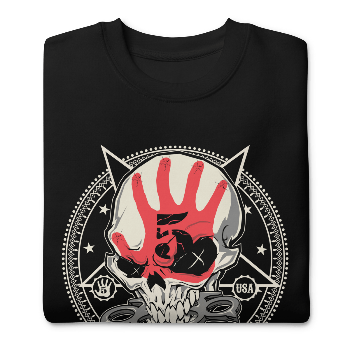 Five Finger Death Punch - Circle Logo Sweatshirt HYPER iCONiC.