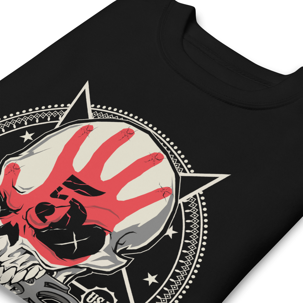Five Finger Death Punch - Circle Logo Sweatshirt HYPER iCONiC.