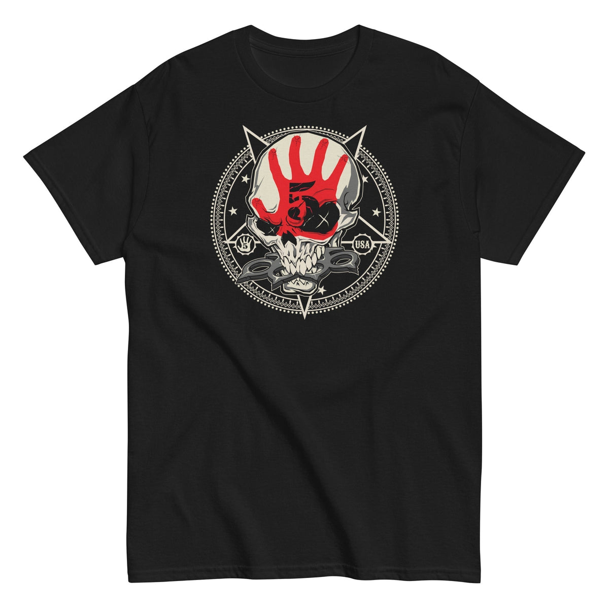Five Finger Death Punch - Circle Logo T-Shirt HYPER iCONiC.