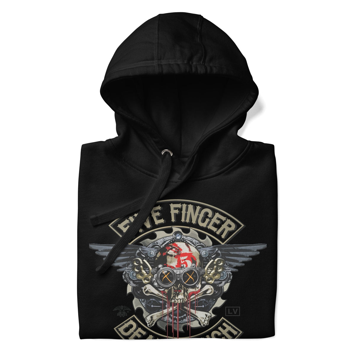 Five Finger Death Punch - Crossbones Classic Hoodie HYPER iCONiC.
