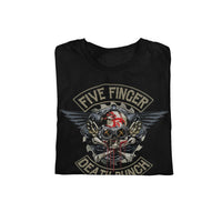 Five Finger Death Punch - Crossbones Jumbo Print T-Shirt HYPER iCONiC.