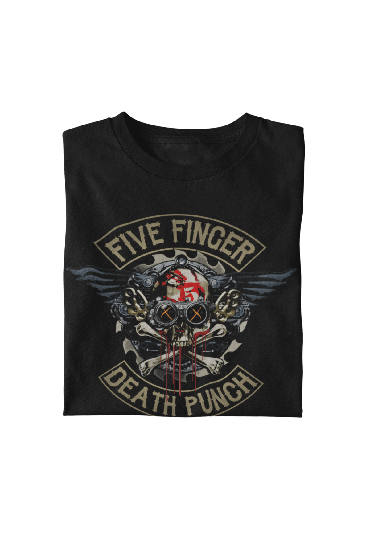 Five Finger Death Punch - Crossbones T-Shirt HYPER iCONiC.