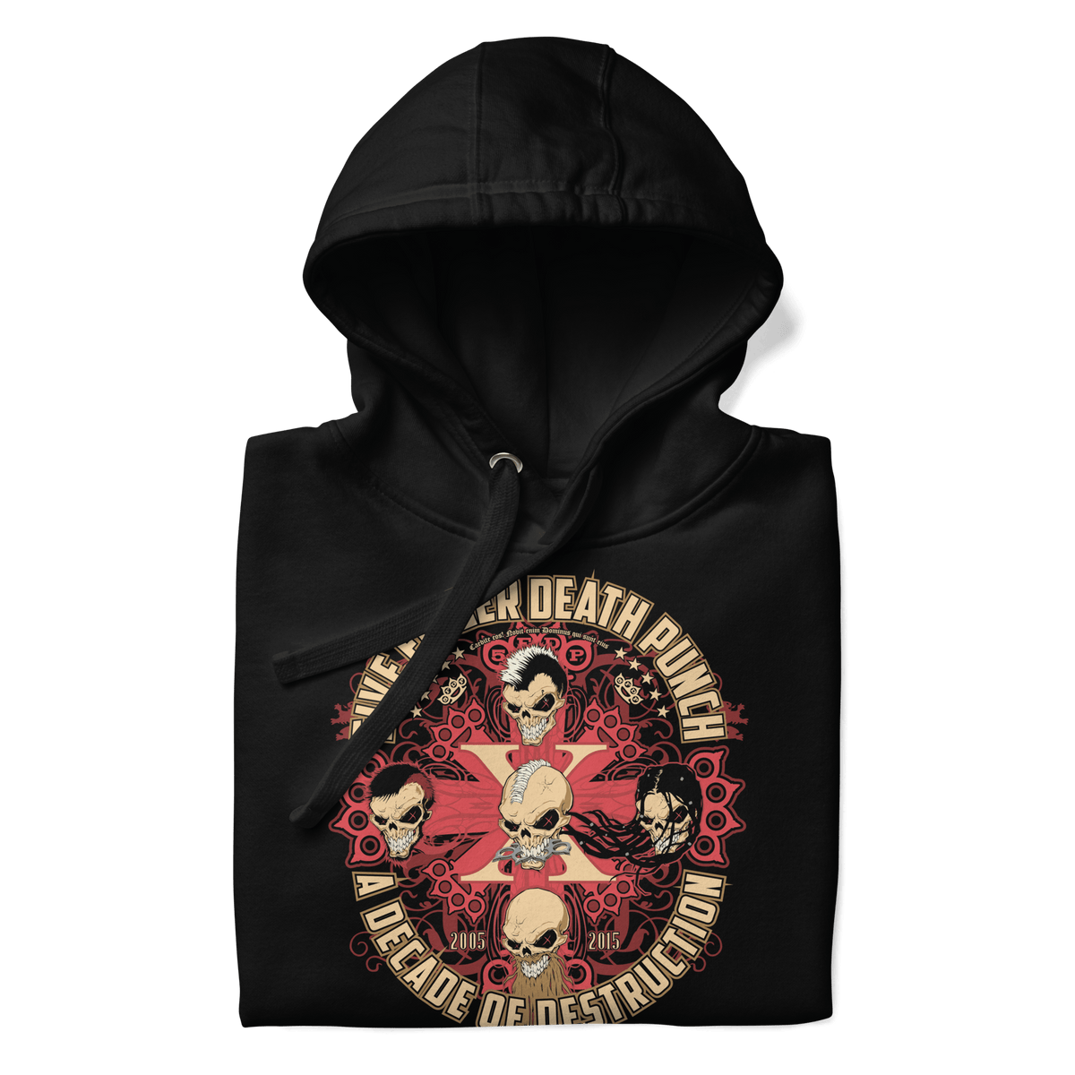 Five Finger Death Punch - Decade of Destruction Hoodie HYPER iCONiC.