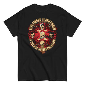 Five Finger Death Punch - Decade of Destruction T-Shirt HYPER iCONiC.