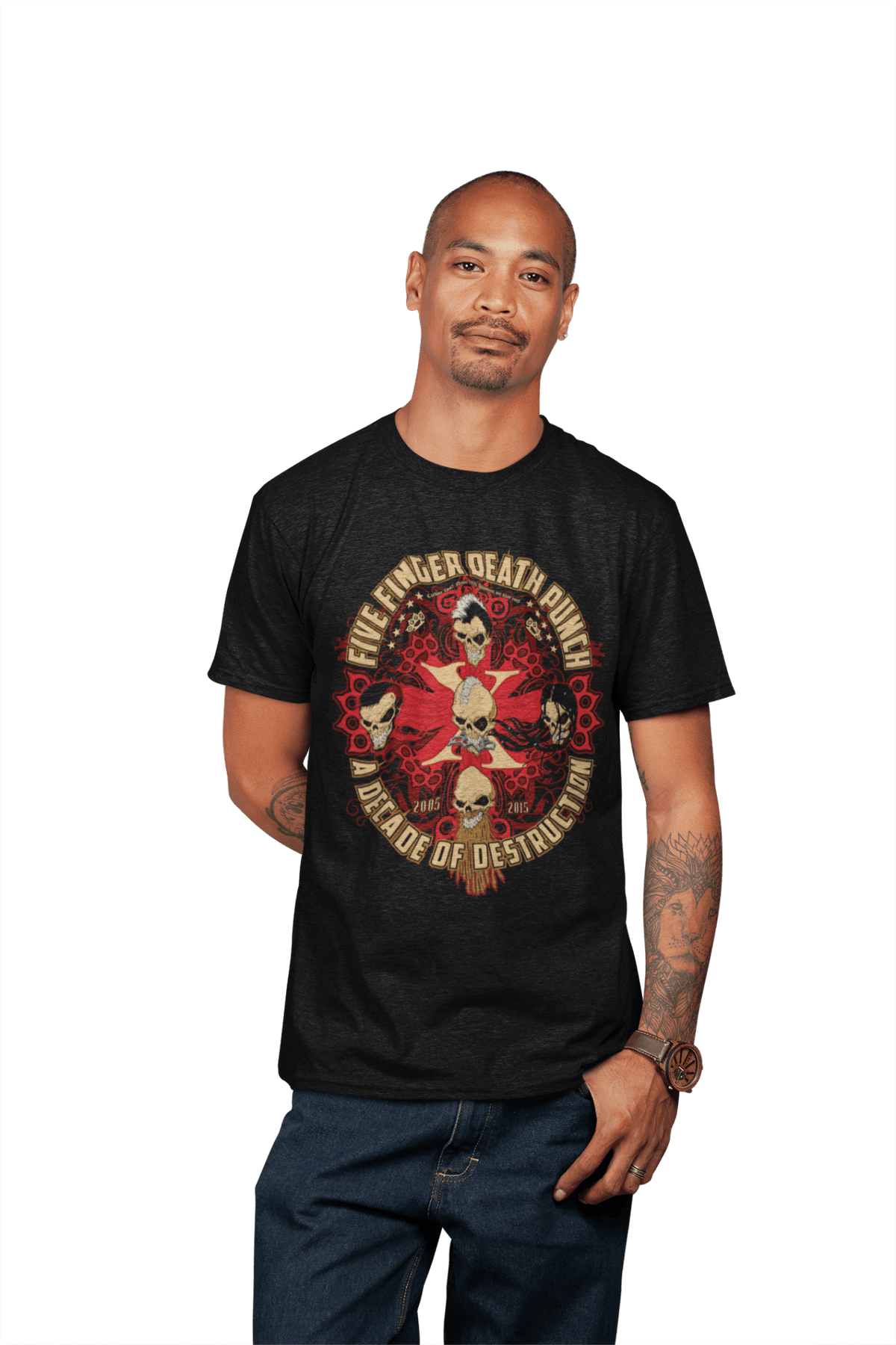 Five Finger Death Punch - Decade of Destruction T-Shirt HYPER iCONiC.