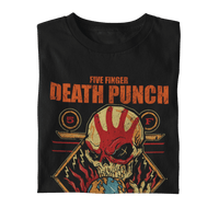 Five Finger Death Punch - Hand Skull Logo T-Shirt HYPER iCONiC.