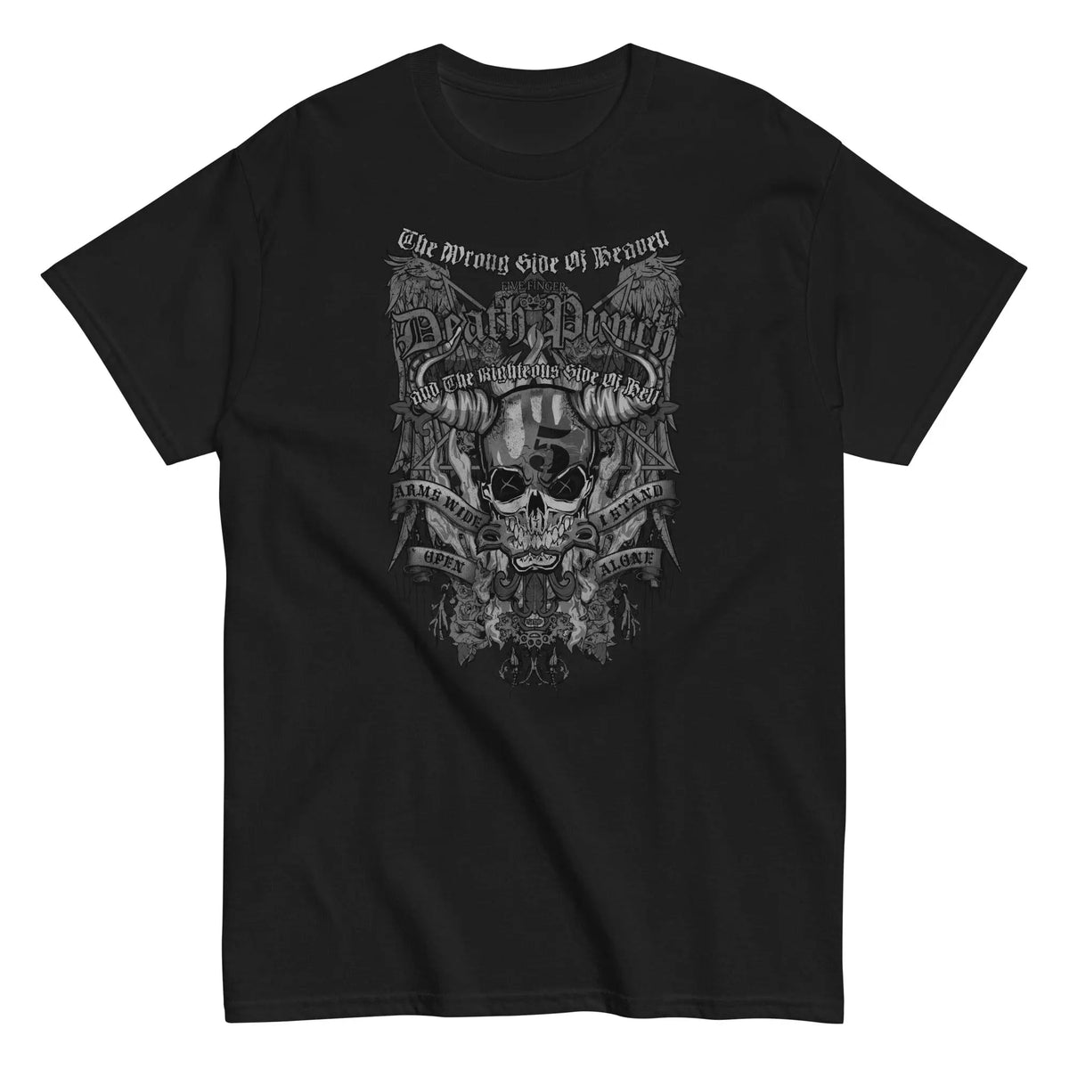 Five Finger Death Punch - Righteous Side of Evil T-Shirt HYPER iCONiC.