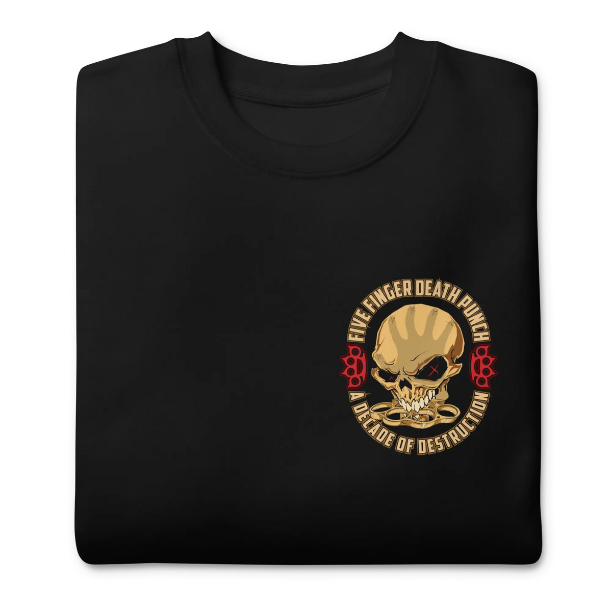 Five Finger Death Punch - Small Logo Sweatshirt HYPER iCONiC.