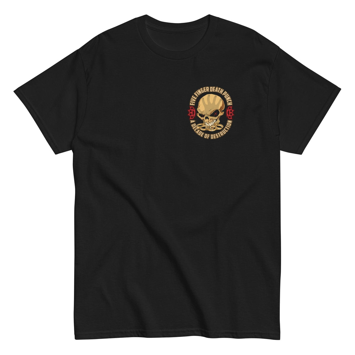 Five Finger Death Punch - Small Logo T-Shirt HYPER iCONiC.