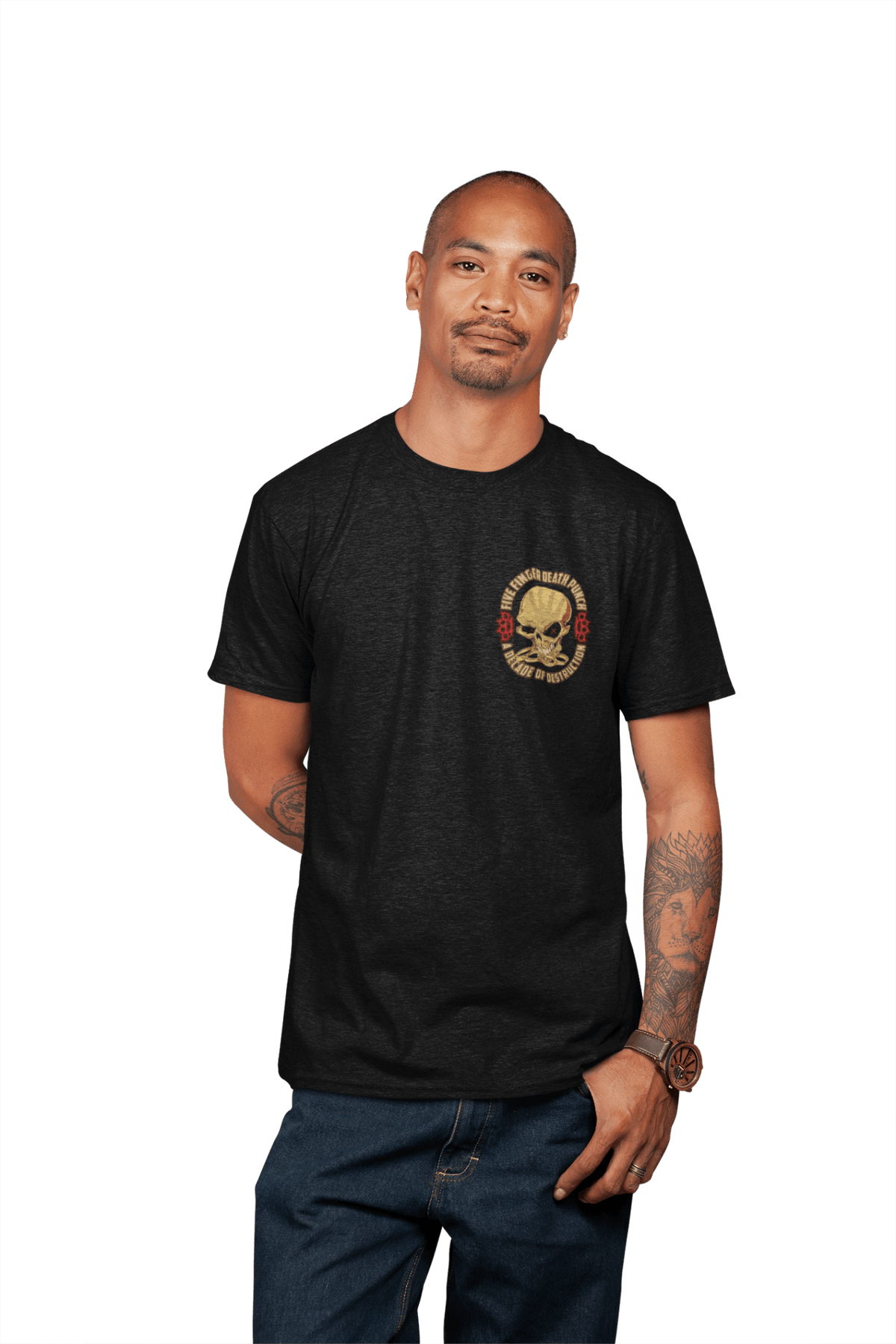 Five Finger Death Punch - Small Logo T-Shirt HYPER iCONiC.