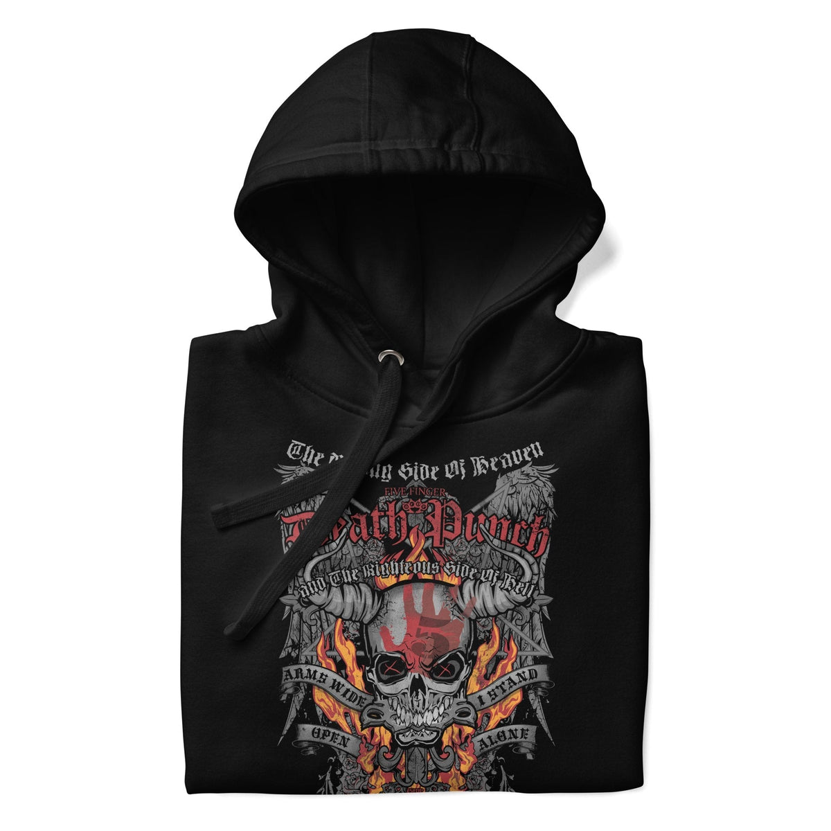 Five Finger Death Punch - Wrong or Righteous Classic Hoodie HYPER iCONiC.