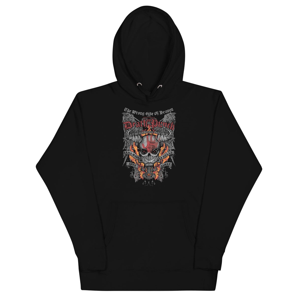 Five Finger Death Punch - Wrong or Righteous Classic Hoodie HYPER iCONiC.