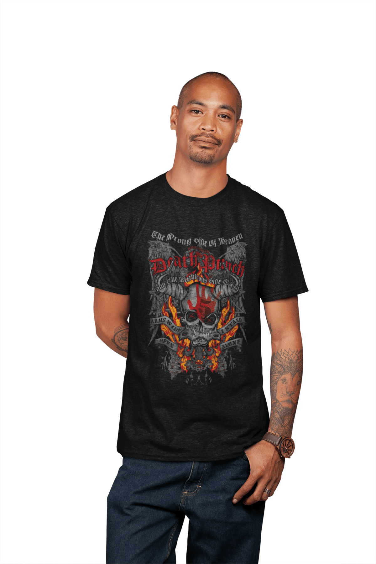 Five Finger Death Punch - Wrong or Righteous T-Shirt HYPER iCONiC.