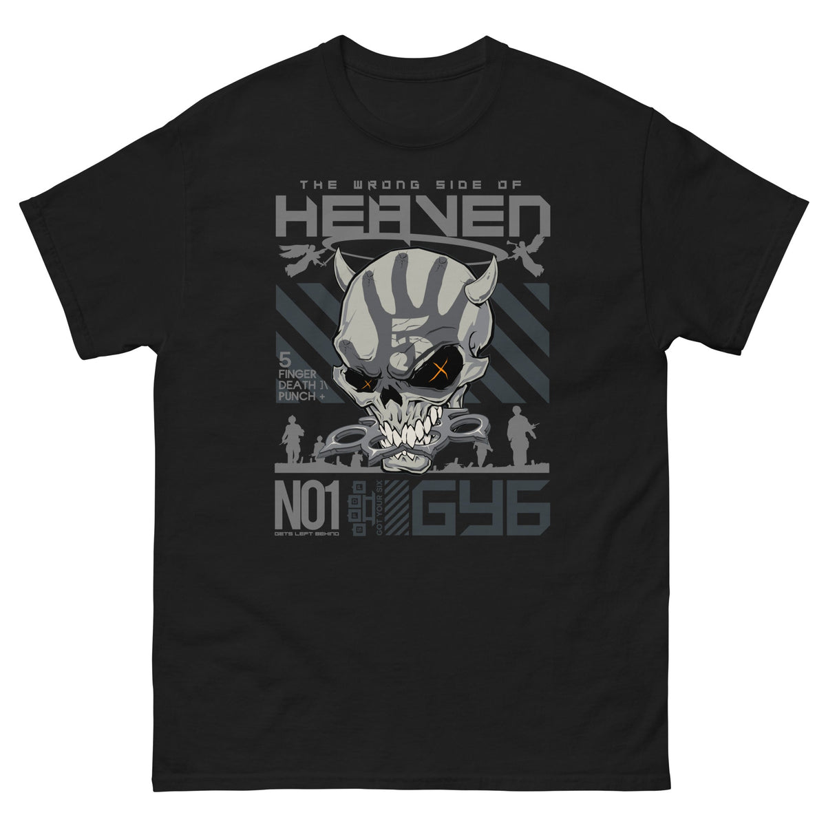 Five Finger Death Punch - Wrong Side of Heaven T-Shirt HYPER iCONiC.
