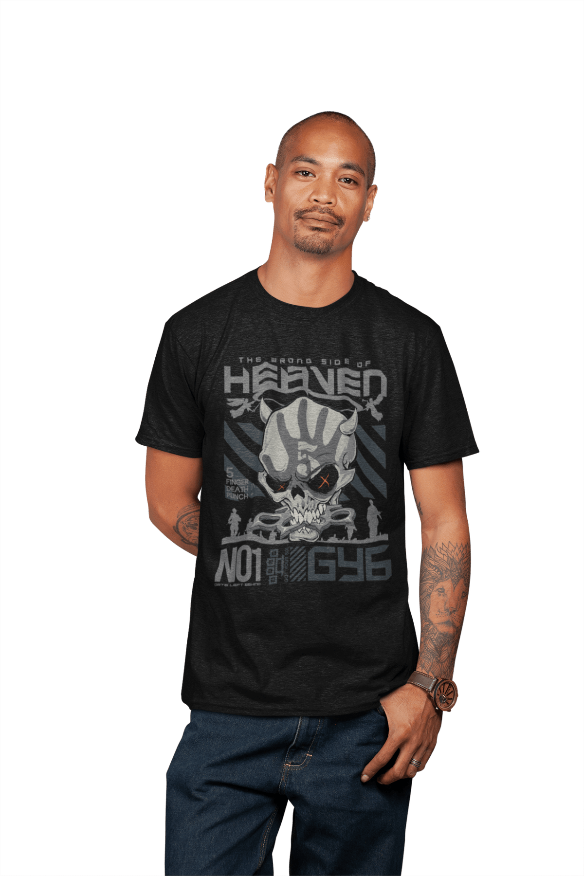 Five Finger Death Punch - Wrong Side of Heaven T-Shirt HYPER iCONiC.