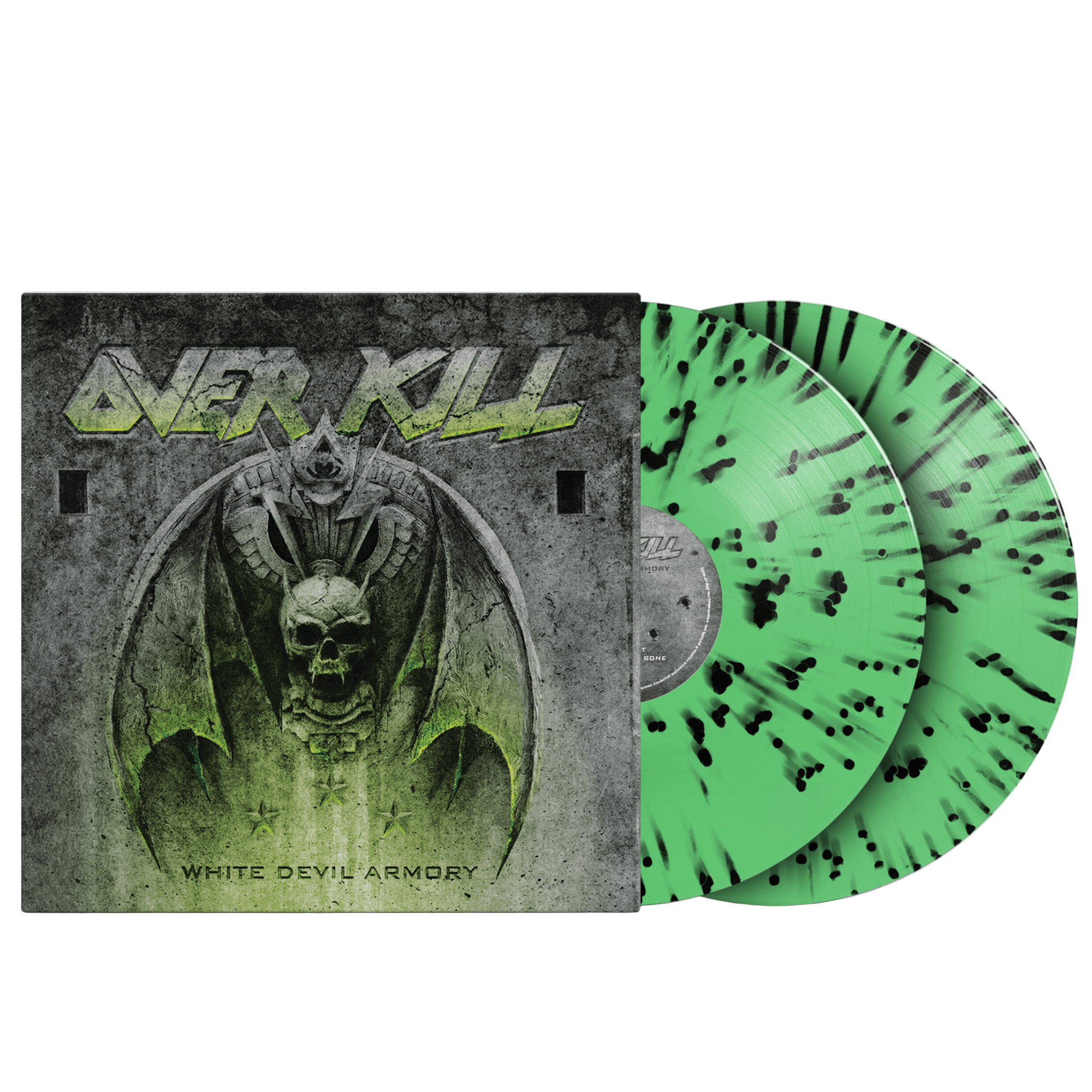 Overkill "White Devil Armory" Splatter Vinyl