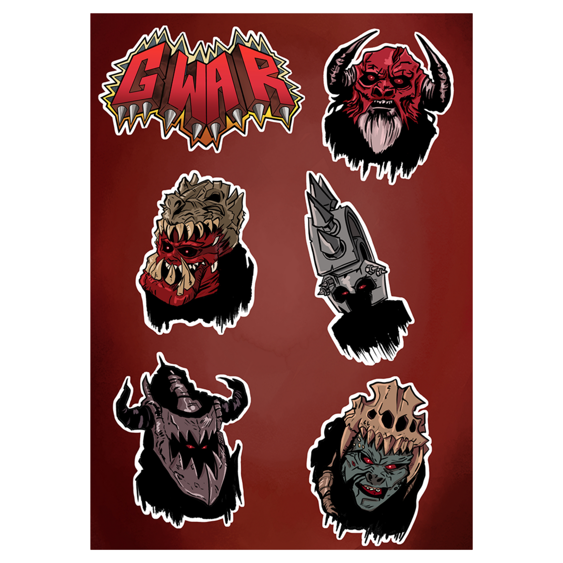 GWAR "In The Duoverse of Absurdity" Limited Edition Tour Comic Book