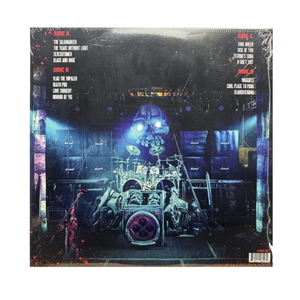 GWAR "Scumdogs XXX Live!" 2xLP Blue Vinyl