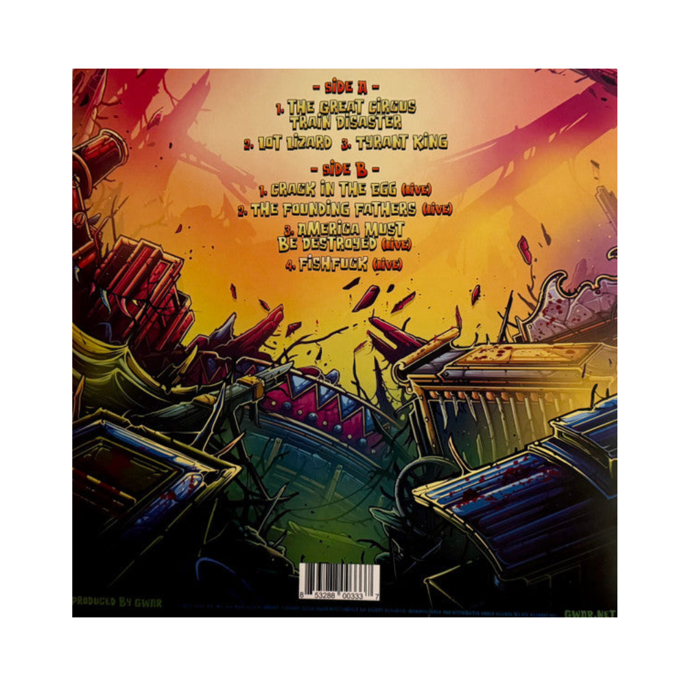 GWAR: "The Return of Gor Gor" [Deluxe Comic Book + Vinyl LP] (Limited Edition Evergreen)