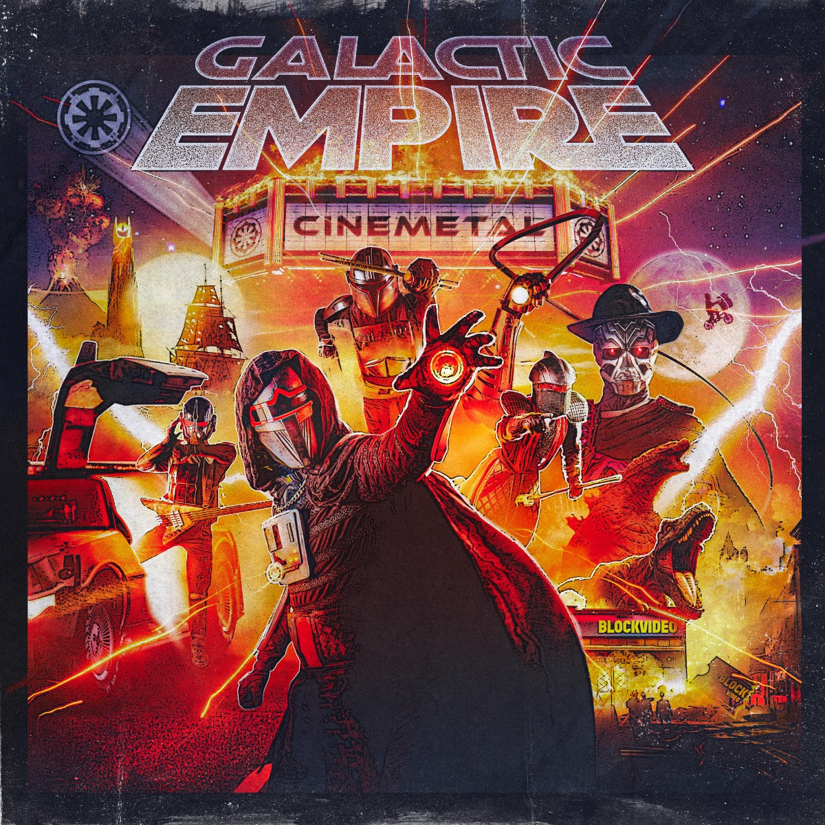 Galactic Empire - Cinemetal (Eruption Marble VINYL) | Mint (M) Mint (M) Love Vinyl Records