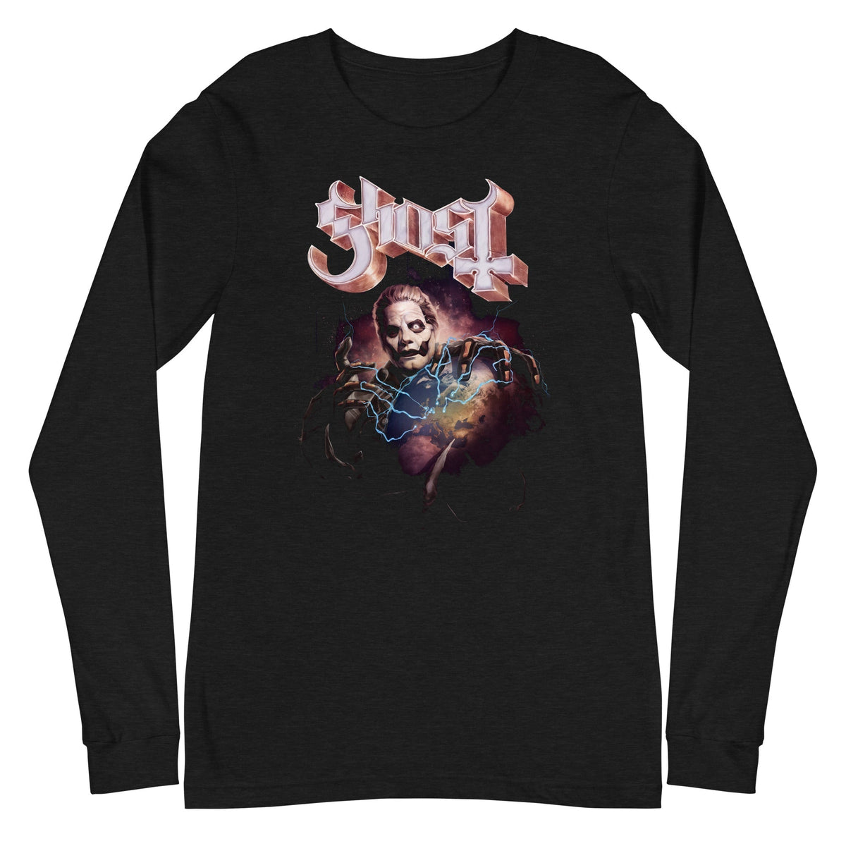 Ghost - World Logo Long Sleeve T-Shirt HYPER iCONiC.