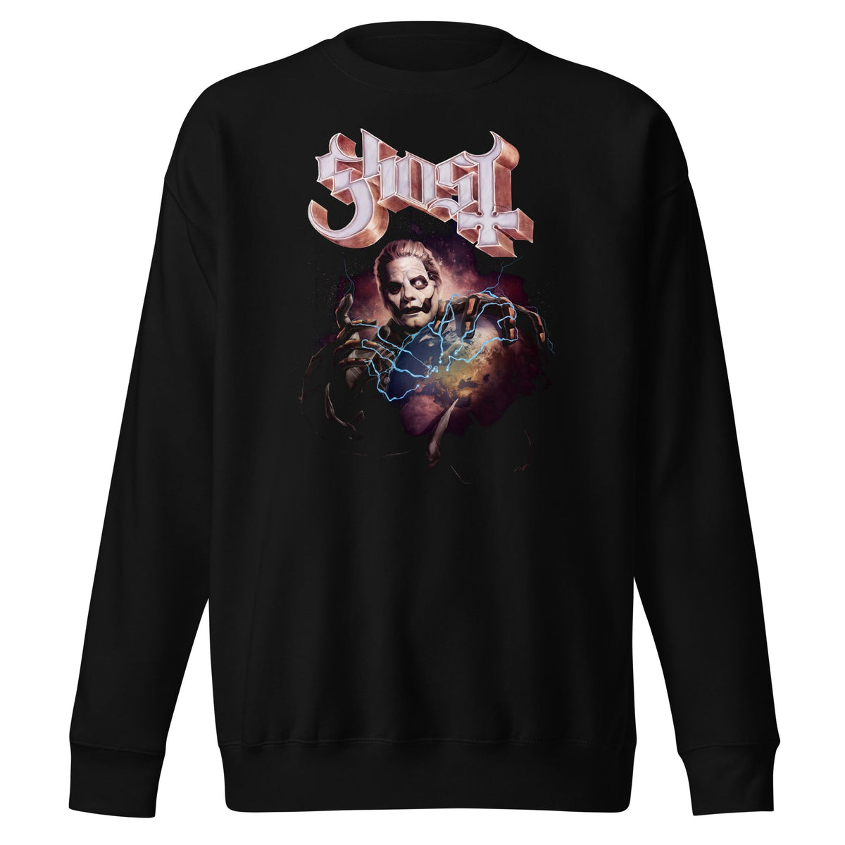 Ghost - World Logo Sweatshirt HYPER iCONiC.