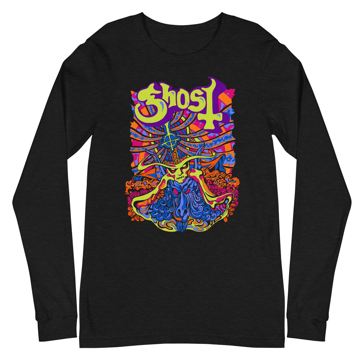 Ghost - Stained Glass Long Sleeve T-Shirt HYPER iCONiC.
