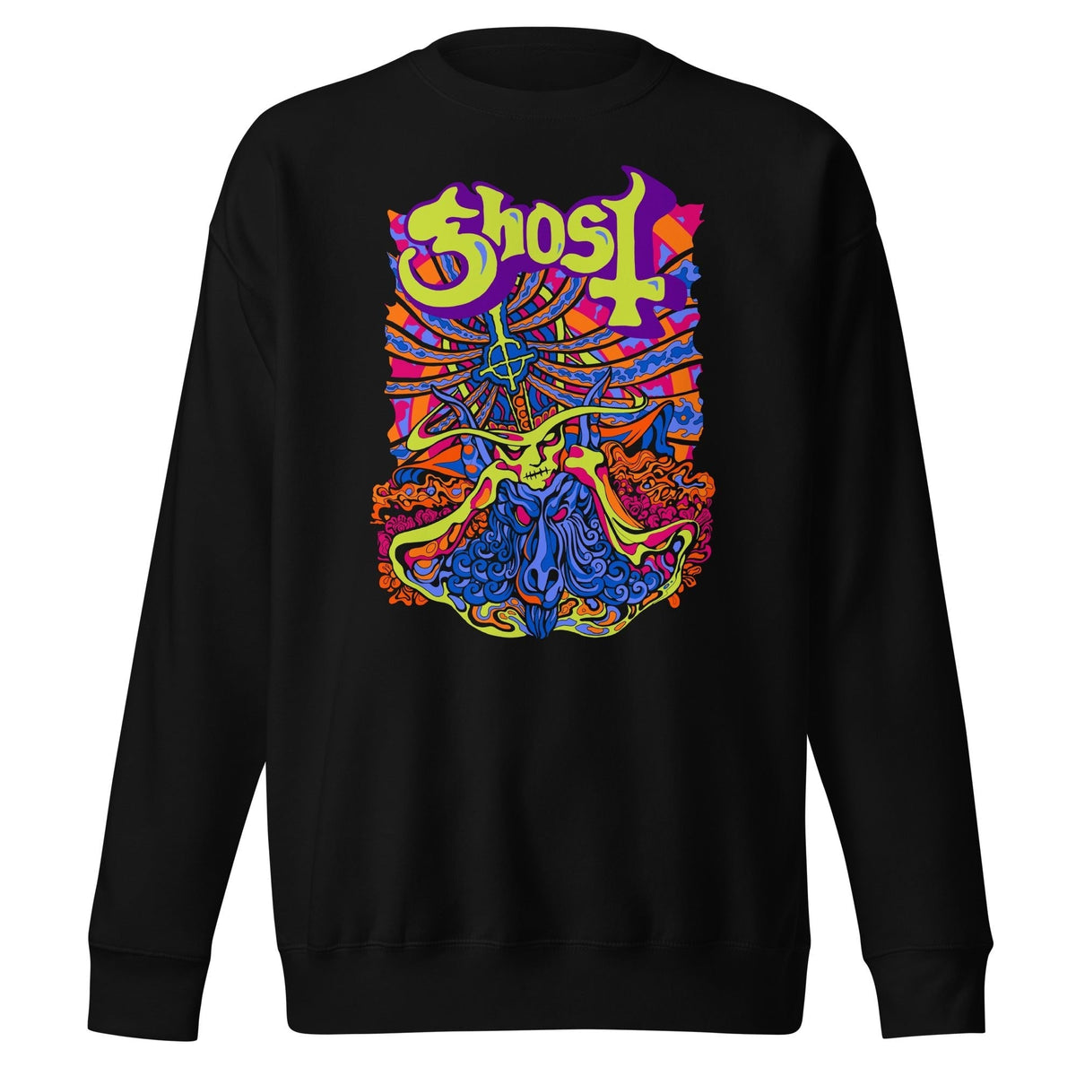 Ghost - Stained Glass Sweatshirt HYPER iCONiC.