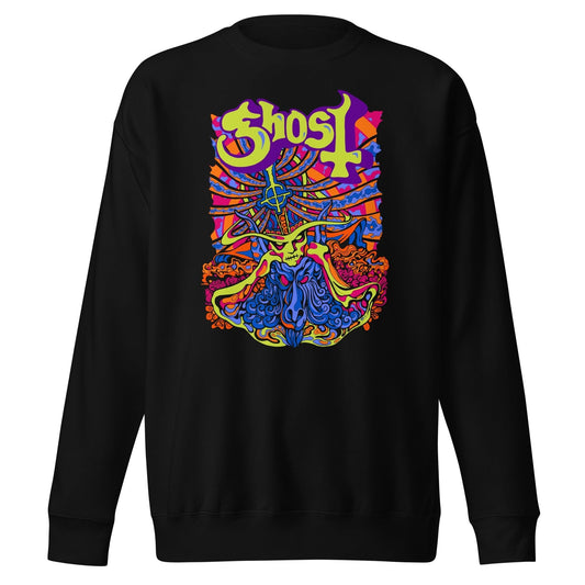 Ghost - Stained Glass Sweatshirt HYPER iCONiC.
