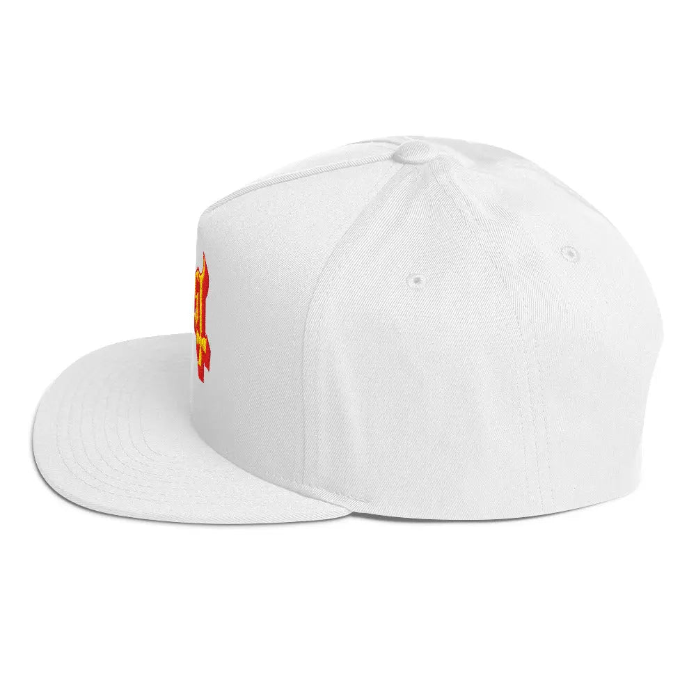 Ghost - Logo Embroidered Snapback Hat HYPER iCONiC.