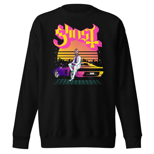 Ghost - Sunset Car Sweatshirt HYPER iCONiC.