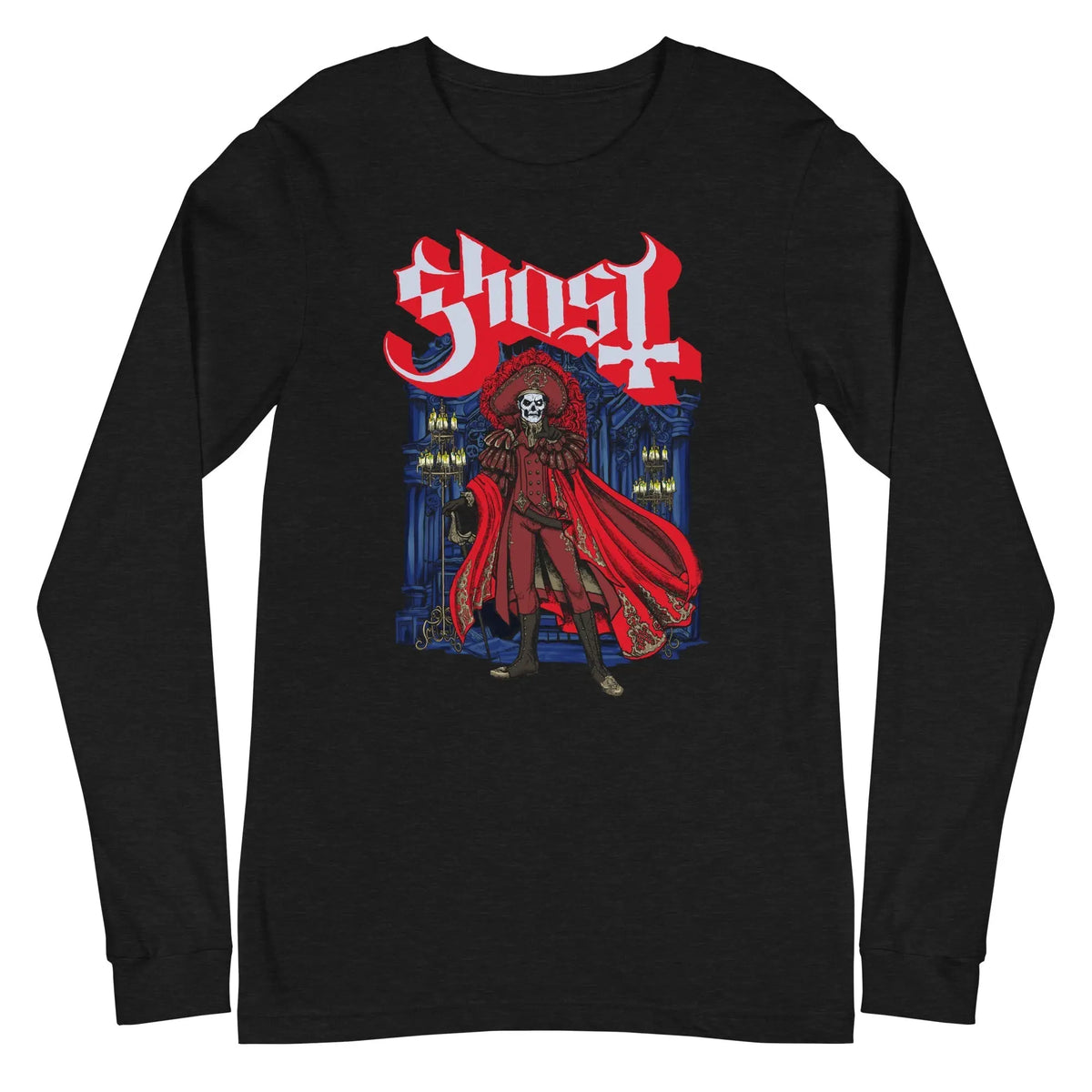 Ghost - Billowing Cape Long Sleeve T-Shirt HYPER iCONiC.
