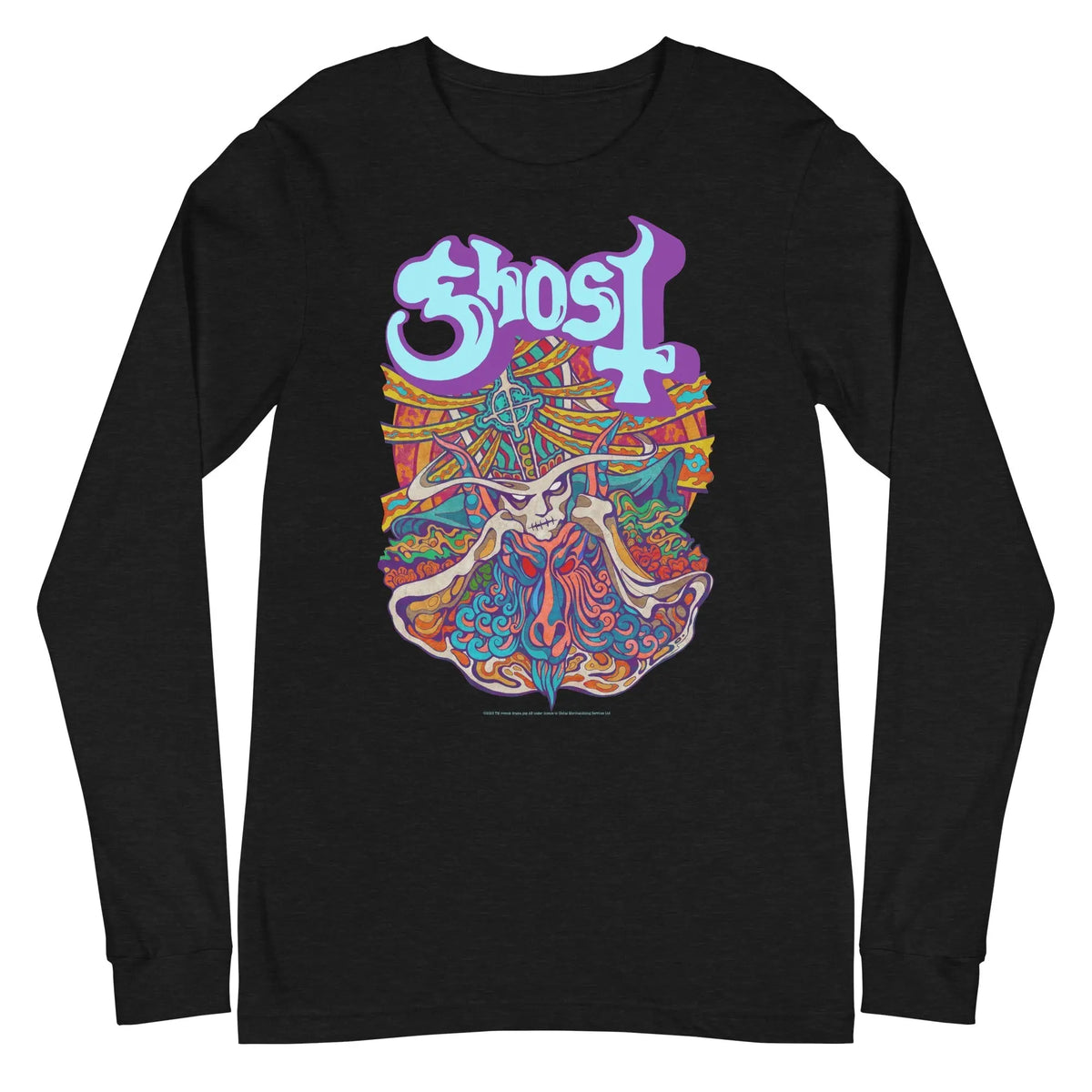 Ghost - Neon Blur Long Sleeve T-Shirt HYPER iCONiC.