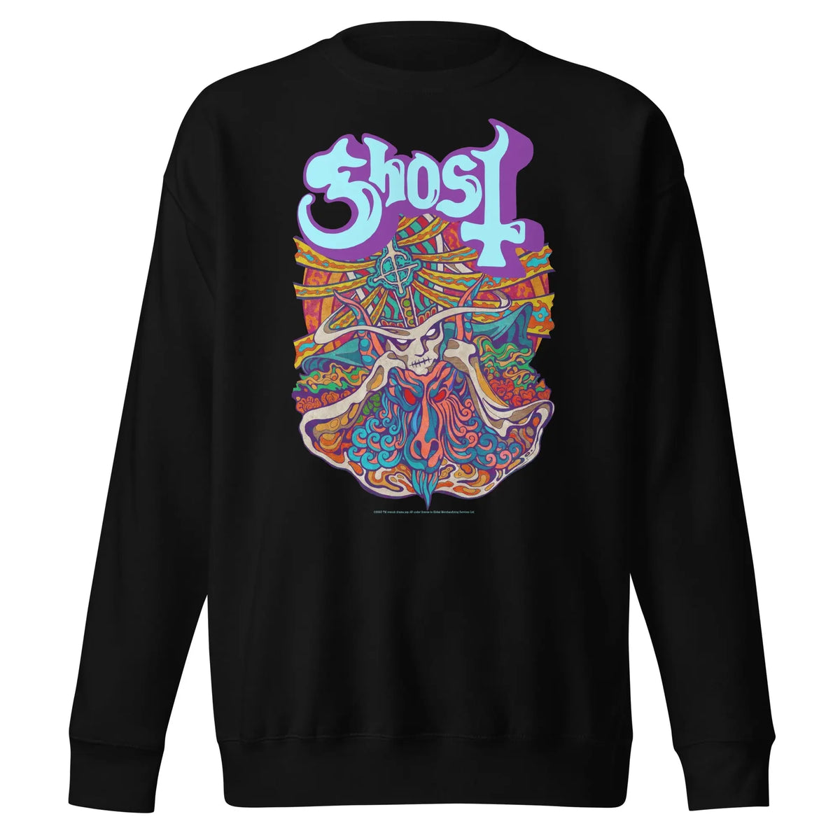 Ghost - Neon Blur Sweatshirt HYPER iCONiC.