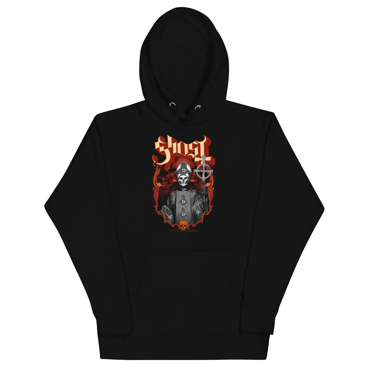 Ghost - Skull and Robes Hoodie HYPER iCONiC.