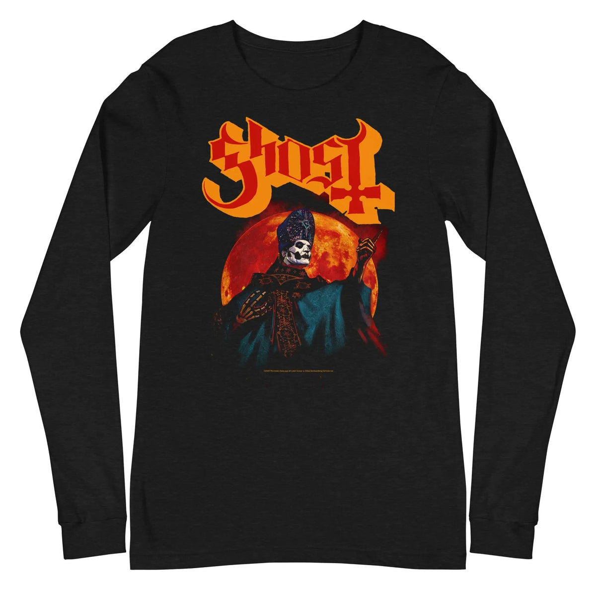 Ghost - Red Moon Long Sleeve T-Shirt HYPER iCONiC.