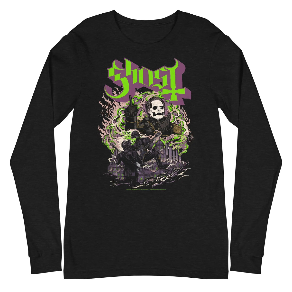 Ghost - Graveyard Long Sleeve T-Shirt HYPER iCONiC.