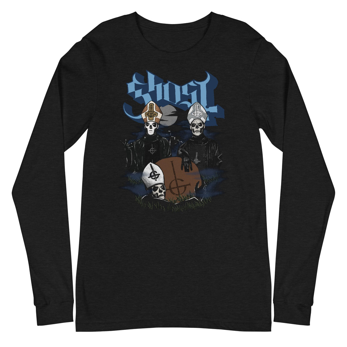 Ghost - Midnight Long Sleeve T-Shirt HYPER iCONiC.